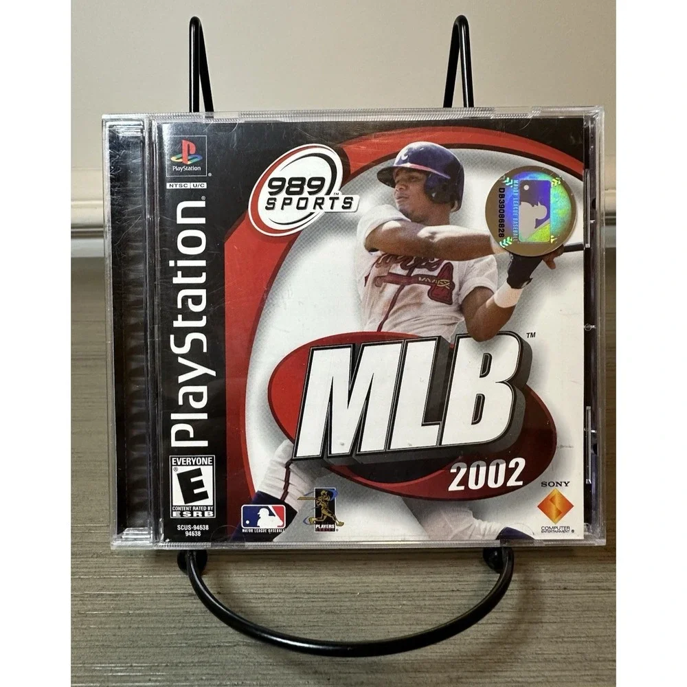 PS1 MLB Games Lot - MLB 2000 CIB, MLB 2001 (Disc Only), MLB 2002 CIB